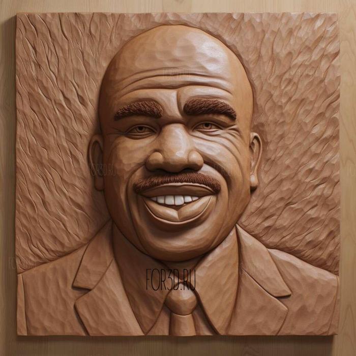 steve harvey 2 stl model for CNC